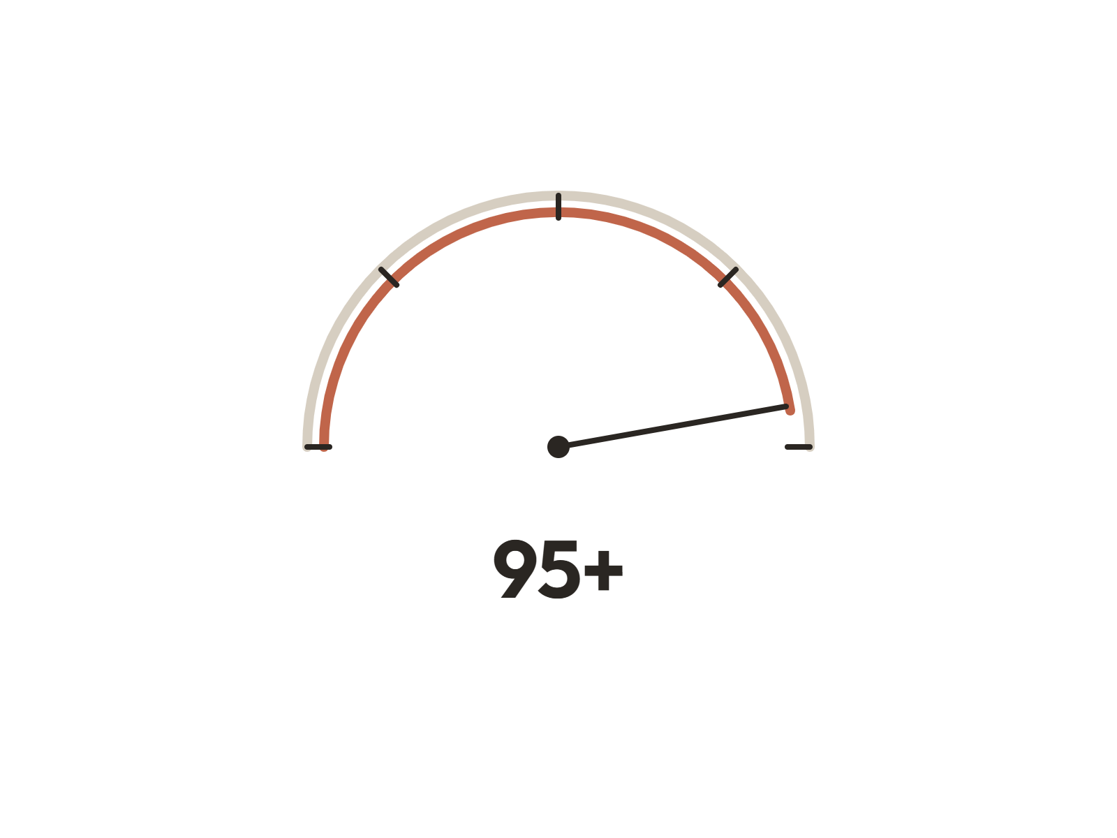 PageSpeed mérőóra 95 pont feletti eredménnyel